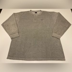 ESPN Sportscenter Men's XL Fleece Pullover Sweatshirt, Gray.